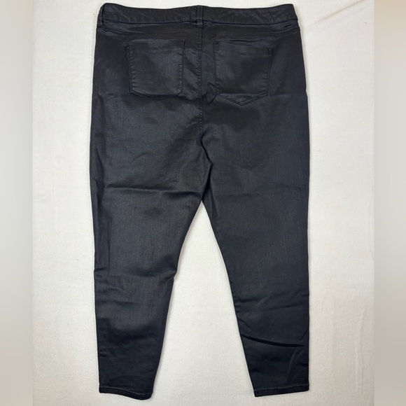 Celebrity Pink High-Rise Ankle Skinny Pants – Black, Size 24 - Picture 4 of 6